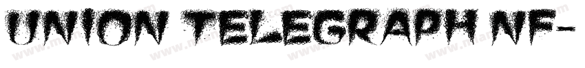 Union Telegraph NF字体转换